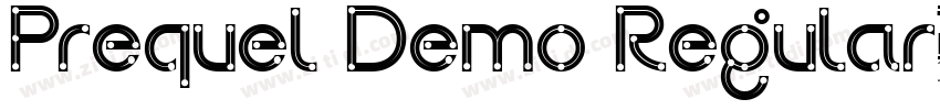 Prequel Demo Regular字体转换